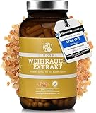 QIDOSHA® Boswellia serrata Weihrauchkapseln hochdosiert, TESTSIEGER 08/23*, 270 Stk/Glas, 85%...