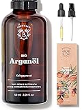 Bionoble Arganöl Bio 50ml - 100% Rein, Natürlich, Kaltgepresst - Gesicht, Körper, Haar, Bart,...