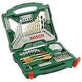 Bosch Accessories Bosch 70tlg. X-Line Titanium Bohrer und Schrauber Set (Holz, Stein und Metall,...