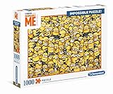 Clementoni 39408 Impossible Puzzle Minions – Puzzle 1000 Teile ab 9 Jahren, Erwachsenenpuzzle mit...