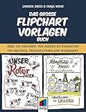 Das große Flipchart-Vorlagen-Buch: Über 180 Vorlagen von Agenda bis Evaluation für Meetings,...