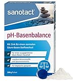 sanotact pH-Basenbalance Pulver (200g) • Für Säure Basen Balance mit Mineralien •...