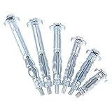 Spreizschraube， 3 Stück, Spreizbolzen M4, Metallanker-Set for Hohlwände, Gipskartonplatten,...