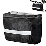 agogue Lenkertasche Fahrrad Fahrradtasche Lenker, Fahrradtasche Vorne Lenker, Aufnahme Von...