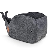 Swics® Aufbewahrungsbox Kinder | 30 L | Spielzeugkiste aus Filz | Perfekte Aufbewahrung für jedes...