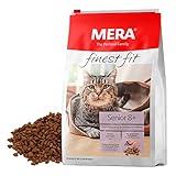MERA finest fit Senior 8+, Katzenfutter trocken für ältere Katzen ab 8 Jahren, Trockenfutter aus...