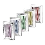 Kunststoff vorbereitete Mikroskop-Dias für Kinder, Cainda 60pcs Tiere Insekten Pflanzen Blumen...