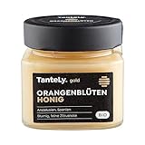 TanteLy Gold Bio Orangenblütenhonig | 275 g | Feincremiger, blumiger Geschmack mit Zitrusnote| Aus...