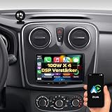 DYNAVIN Android Autoradio Navi für Dacia Sandero Duster Logan Renault Captur; 8 Zoll Radio mit...