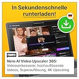 Nero AI Video Upscaler 365 | Videoqualität verbessern | KI | Superauflösung | Rauschunterdrückung...