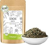 Sencha Tee BIO 500 g I lose und geschnitten I aromatischer bio Sencha Grüntee I 100% natürlich I...