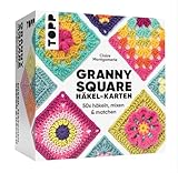 Granny Square Häkel-Karten (Deutsche Ausgabe). 50x häkeln, mixen und matchen. Mit Häkelschrift...