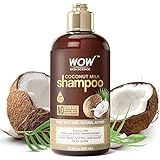 WOW Skin Science Natürliches Kokosmilch-Shampoo – Haarwachstums – Kokosöl-Shampoo – lockiges...