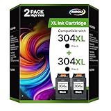 304 XL Schwarz Kompatibel für HP 304 Druckerpatronen 304XL 304 XL Multipack für HP Envy 5030...