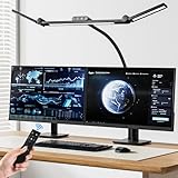 TYEE Schreibtischlampe LED Dimmbar, 24W 3-Lichtbalken LED Schreibtischlampe für Homeoffice, 1500LM...