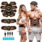 EMS trainingsgerät bauchmuskeltrainer, EMS Bauchmuskeltrainer, Bauchmuskeltrainer,USB...