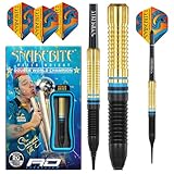 RED DRAGON Peter Wright Snakebite Brass Softip 20G Darts Set