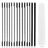 14 Stücke Dekupiersägeblatt Set, 170mm Laubsäge Laubblatt 14/18/24 Zähne Dekupiersägeblatt mit...