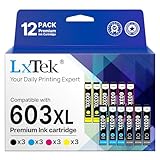LxTek Druckerpatronen 603 XL 603XL Kompatibel für 603 XL Multipack für XP 3105 Druckerpatronen...