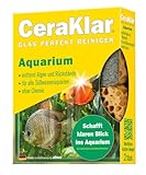 abrazo CeraKlar Aquarium Scheibenreiniger | 2 Scheibenreiniger Aquarium Glasreiniger, kratzfreier...