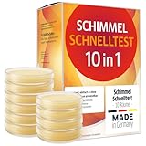 Luftasan Schimmeltest mit 10 Nährböden, Schimmel Schnelltest zur Ermittlung von Schimmelsporen in...