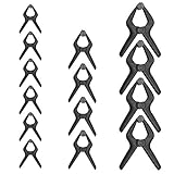 Amazon Basics 14 Stück, Nylon-Federklemmen, 6 Stück 8,57 cm, 4 Stück 11,43 cm, 4 Stück 16,51 cm,...