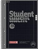 Brunnen 1067928190 Notizblock / Collegeblock Student Colour Code (A4 kariert, Lineatur 28, 90 g/m²,...