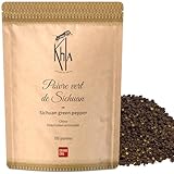 Khla - Grüner Szechuan Pfeffer 100 g - Sichuan Pfefferkörner Ganz - Sichuan-Beeren - Asiatisches...