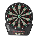 Elektronische Dartscheibe Profi - Dartboard Mit 6 X Pfeile, 4 Led-bildschirmen,duale...