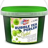 funtini Bubble Tea Perlen 3,2 kg Apfel - popping boba fruchtperlen, Bubbles für Bubble Tea –...
