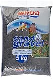 Amtra Black Ceramized Quartz – Feiner Quarz-Aquariumsand, für Süß- oder Salzwasser, 2–3 mm...