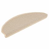 Treppenmatten Selbstklebend Sisal-Look 15 STK. 65x21x4 cm - rutschfest, langlebig & leicht zu...