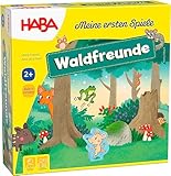 HABA 306605 - Meine ersten Spiele – Waldfreunde, Kleinkindspiel ab 2 Jahren, made in Germany, Bunt