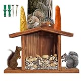 Eichhörnchenhaus - Nistkiste, Außenfutter, Gartenheim | Wetterfeste hölzerne Lebensraumstruktur...