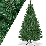 KESSER® Weihnachtsbaum künstlich 120cm mit 216 Spitzen, Tannenbaum künstlich Edeltanne...