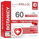 Omega 3 Krillöl Kapseln - 60 Stück - Antarktis Krillöl Forte - Für Herz und Leber - Superba...