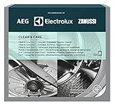 AEG M3GCP400 9029799195 Clean and Care - für Waschmaschine und Geschirrspüler (Inhalt 12 Stück)...