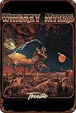 Metall-Blechschild, 20,3 x 30,5 cm, Whiskey Myers Tornillo Album-Cover, Poster, personalisierter...