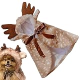 Raxove Elch für Reederhunde – Kostüm Hund mit Elch | Rentier-Kostüm für Haustiere,...