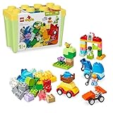 LEGO DUPLO Classic Steinebox Autos und LKWs, Spielset mit Fahrzeugen für Kleinkinder ab 1.5 Jahren,...