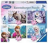 Ravensburger - Disney Die Eiskönigin – Völlig unverfroren 4 in 1 Puzzle-Set (Sortimentsartikel)...