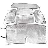 Hitzeschild Aluminiumfolie Silber Auto Frontscheibe Vollfenster Glas Sonnenschutz Sonnenschirm...