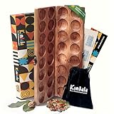 Spielario® Kimbala | Steinchenspiel | Kalaha Spiel | Mancala | Hus | Bao | Edelsteinspiel |...