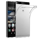 AICEK Huawei P8 Hülle Case, Ultra-Clear P8 Case Silikon Soft TPU Crystal Clear Premium Durchsichtig...