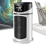 Tischventilator,Bettventilator - Variable Speed USB Wiederaufladbar Energiesparend Leiser Tragbarer...