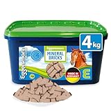 Eggersmann Mein Pferdefutter Mineral Bricks 4 kg - Mineralfutter für Pferde - Zur Unterstützung...