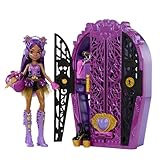 Monster High Skulltimate Secrets Puppen- und Accessoire-Set, Monster Mysteries Clawdeen Wolf mit...