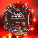 TOSY Flying Ring – 12 einfarbige LEDs, superhell, Lost-Mode, Auto-Aufleuchten, Weihnachtsgeschenk,...