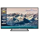 Smart Tech HD LED TV 40 Zoll (101 cm) 40FN10T3, Triple Tuner, Dolby Audio, H.264, 3xHDMI, 2xUSB