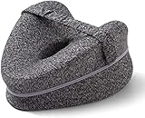 LAIBUY Kniekissen, Memory Foam Keilkissen zum Schlafen auf der Seite, Beinschmerzen, Knieschmerzen,...